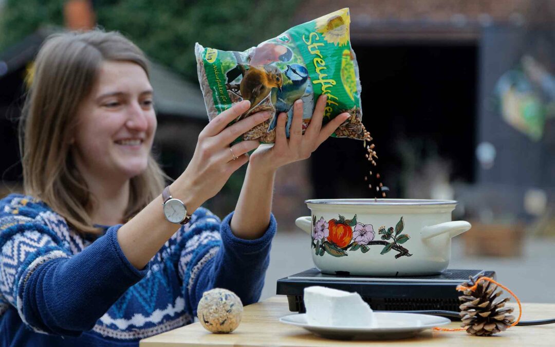 „Weihnachtsschmuck“ für unsere Vögel