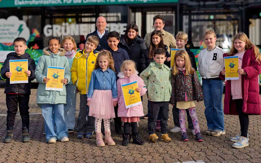 Die GGS Opladen hat die meisten Klimameilen gesammelt